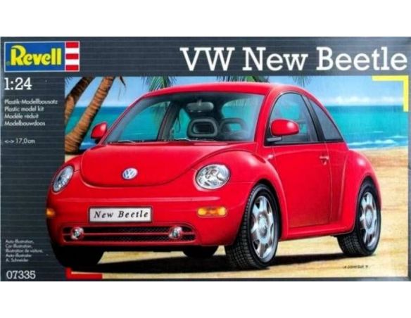 Revell 07335 VOLKSWAGEN NEW BEETLE  KIT 1:24 Modellino