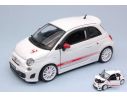 Bburago BU22121W ABARTH NUOVA 500 ESSEESSE CERCHI BIANCHI 1:24 Modellino