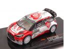 Ixo model RAM627 CITROEN DS3 N.7 RETIRED MONTE CARLO 2016 K.MEEKE-P.NAGLE 1:43 Modellino