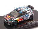 Ixo model RAM650 VW POLO WRC N.1 RED BULL W.C. RALLY 2016 AUSTRALIA OGIER-INGRASSIA 1:43 Modellino