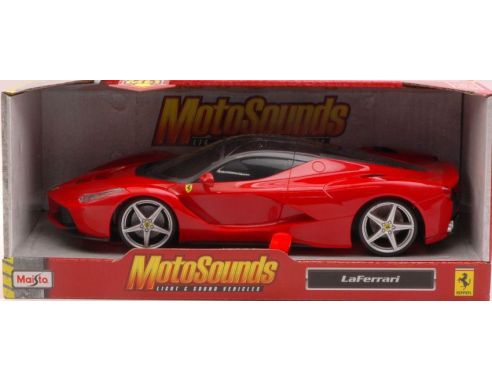 Maisto MI81234R FERRARI LA FERRARI MOTOSOUND PLASTICA 1:24 Modellino