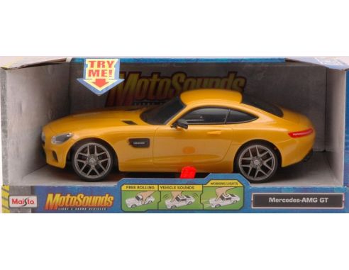 Maisto MI81722 MERCEDES AMG GT MOTOSOUND PLASTICA 1:24 Modellino