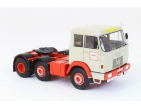 Neo Scale Models NEO45311 HANOMAG HENSCHEL FRONTSTEER F211 BEIGE RED 1967 1:43 Modellino