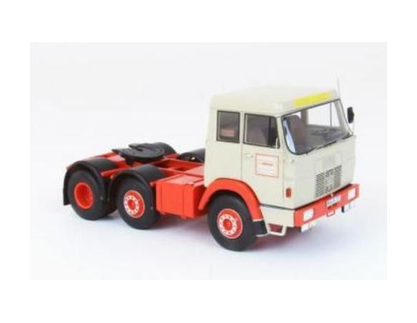 Neo Scale Models NEO45311 HANOMAG HENSCHEL FRONTSTEER F211 BEIGE RED 1967 1:43 Modellino