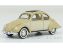 Neo Scale Models NEO47055 VW STOLL COUPE' 1952 BEIGE 1:43 Modellino