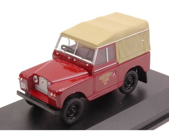 Oxford OXF43LR2S002 LAND ROVER SERIES II SWB BRITISH RAILWAYS 1:43 Modellino