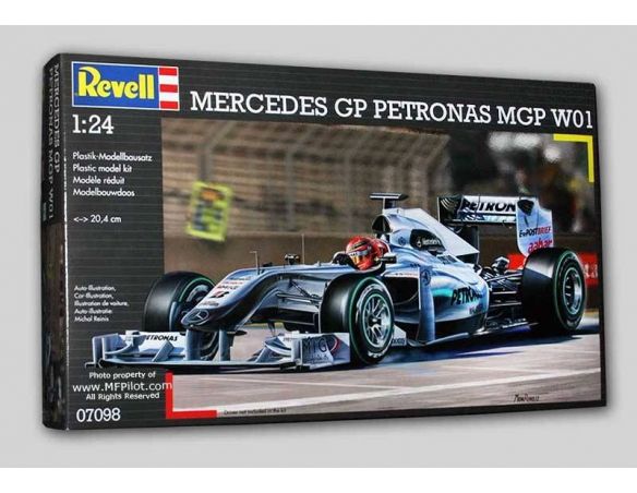 Revell 07098 MERCEDES GP PETRONAS MGP W01 1:24 Kit Modellino