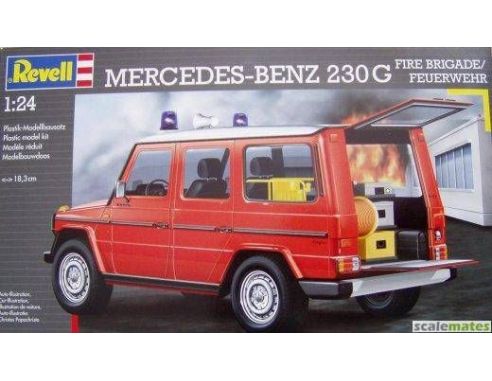 Revell 07366 MERCEDES BENZ 230G FIRE BRIGADE 1:24 Kit Modellino