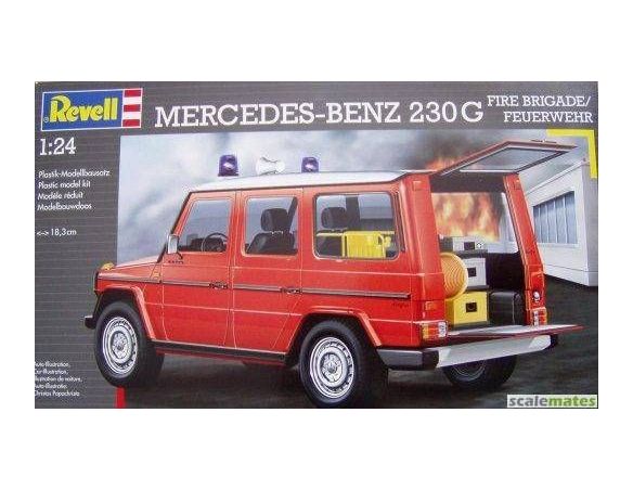 Revell 07366 MERCEDES BENZ 230G FIRE BRIGADE 1:24 Kit Modellino