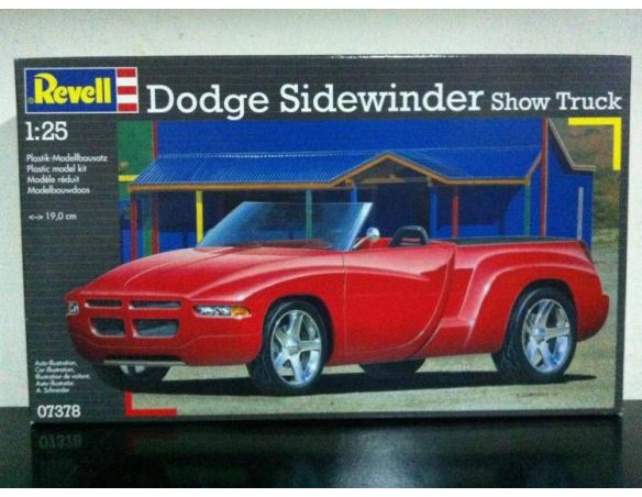 Revell 07378 DODGE SIDEWINDER SHOW TRUCK 1:25 Kit Modellino