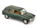 Norev NV472450 PEUGEOT 204 BREAK 1969 ANTIQUE GREEN 1:43 Modellino