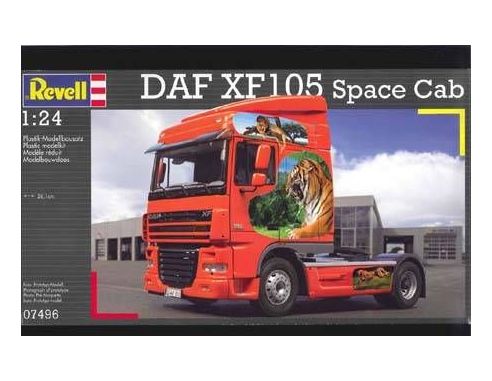 Revell 07496 DAF XF105 SPACE CAB 1:24 Kit Modellino