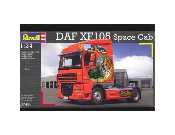 Revell 07496 DAF XF105 SPACE CAB 1:24 Kit Modellino