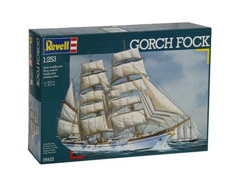 Revell 05412 GORCH FOCK 1:253 Kit Modellino