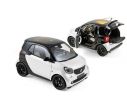 Norev NV183430 SMART FORTWO 2015 BLACK & WHITE 1:18 Modellino