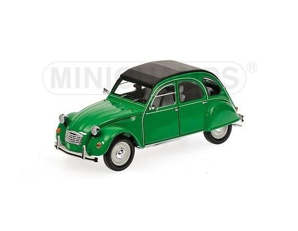 Minichamps PM150111502 CITROEN 2 CV 1976 GREEN 1:18 Modellino