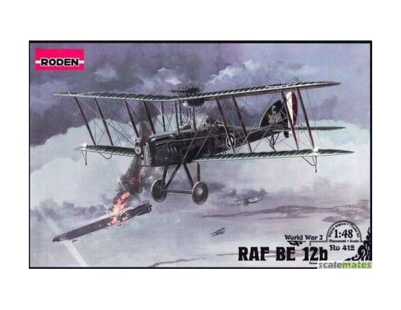Roden 412 RAF BE 12B 1:48 Kit Modellino