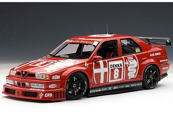 Auto Art / Gateway AA89303 ALFA ROMEO 155 V6 TI N.8 DTM 1993 ZOLDER WINNER  N.LARINI 1:18 Modellino
