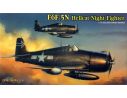 Dragon 5080 F6F-5N HELLCAT NIGHT FIGHTER Kit Militari 1:72 Modellino