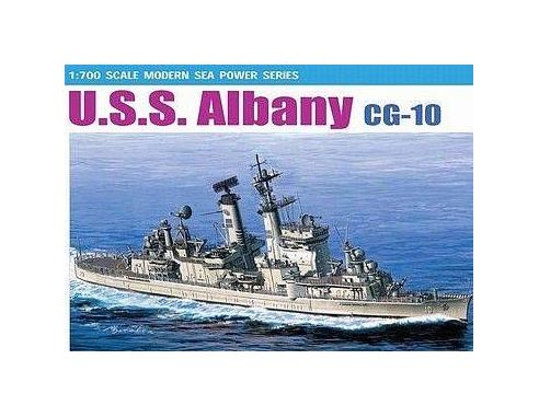 Dragon 7097 U.S.S. ALBANY CG-10 KIT NAVE 1:700 Modellino