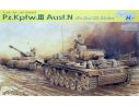 Dragon 6431 Pz.Kpfw. III Ausf.N sPzAbt501 Afrika 1:35 Kit Militari