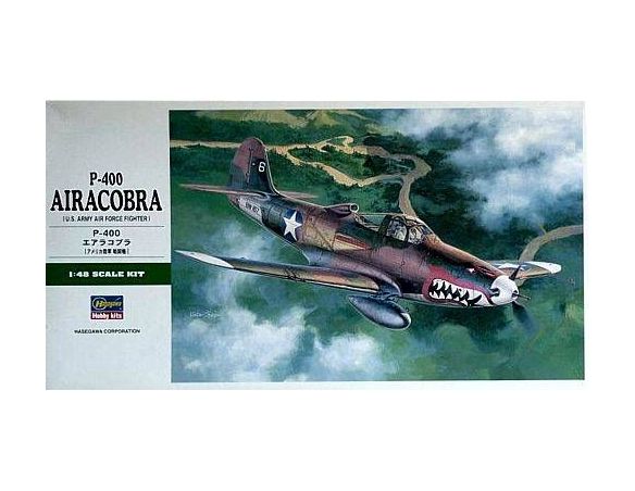 HASEGAWA 09092 AIRACOBRA P-400 1:48 Kit Modellino
