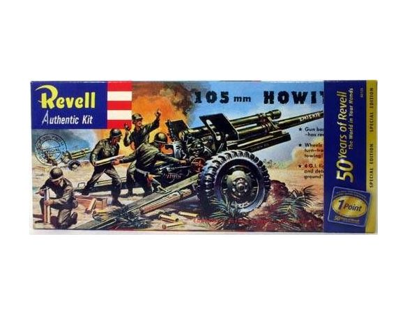 Revell H53979 105mm HOWITZER 1:40 Kit Modellino