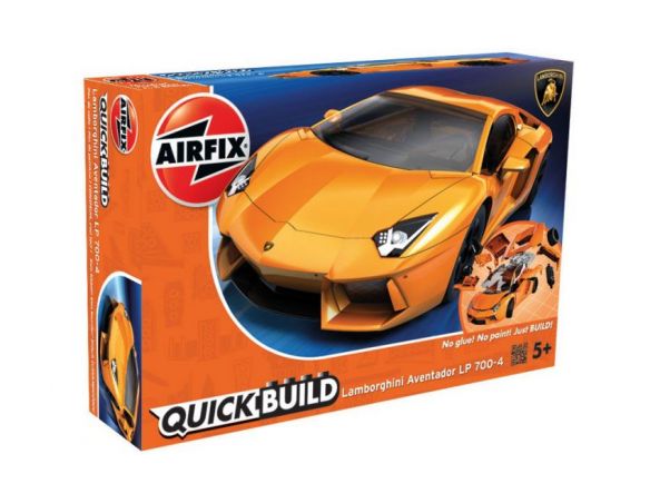 Airfix AX6007 QUICK BUILD LAMBORGHINI AVENTADOR LP700-4 Modellino