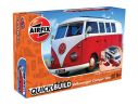 Airfix AX6017 QUICK BUILD VW CAMPER VAN Modellino