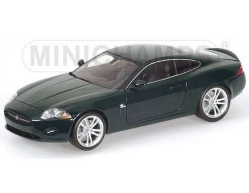 Minichamps PM150130500 JAGUAR XK COUPE' LHD 2006 GREEN 1:18 Modellino