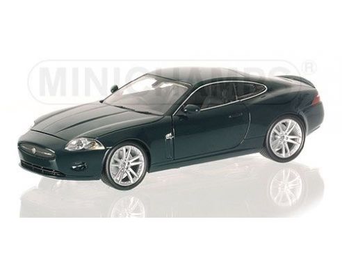 Minichamps PM150130501 JAGUAR XK COUPE' RHD 2006 GREEN 1:18 Modellino