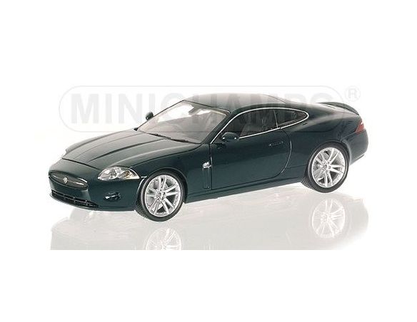 Minichamps PM150130501 JAGUAR XK COUPE' RHD 2006 GREEN 1:18 Modellino