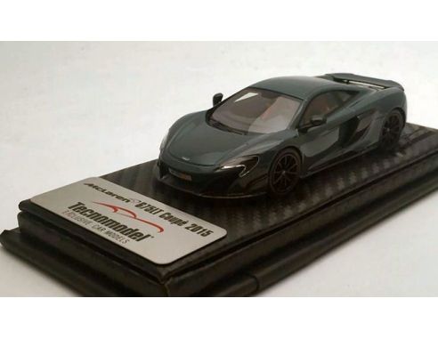 Tecnomodel TMD43EX01A MCLAREN 675 LT CHICANE GREY GENEVA AUTOSHOW 2015 1:43 Modellino