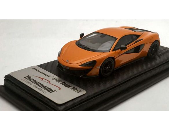 Tecnomodel TMD43EX02A MCLAREN 570S TAROCCO ORANGE NEW YORK AUTOSHOW 2015 1:43 Modellino