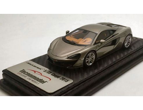 Tecnomodel TMD43EX02B MCLAREN 570S BLADE SILVER NEW YORK AUTOSHOW 2015 1:43 Modellino