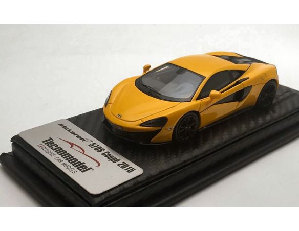 Tecnomodel TMD43EX02E MCLAREN 570S VOLCANO YELLOW 2015 1:43 Modellino