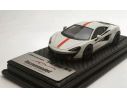 Tecnomodel TMD43EX02F MCLAREN 570S AVUS WHITE WITH RED STRIPE AND RED INSERT 2015 1:43 Modellino