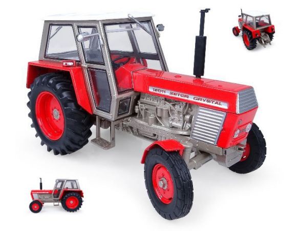 Universal Hobbies UH4984 ZETOR CRYSTAL 12011 2WD RED 1:32 Modellino