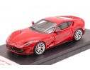 Looksmart LS467C FERRARI 812 SUPERFAST ROSSO CORSA (SHINY)1:43 Modellino
