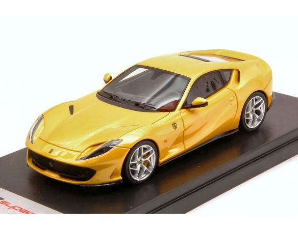 Looksmart LS467D FERRARI 812 SUPERFAST GIALLO TRISTRATO (PEARL)1:43 Modellino