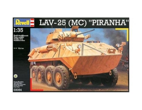 Revell 03054 LAV-25 MC PIRAHA 1:35 Kit Modellino