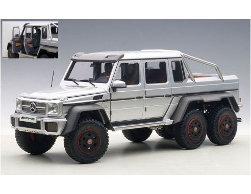 Auto Art / Gateway AA76301 MERCEDES G63 AMG 6x6 2013 SILVER 1:18 Modellino