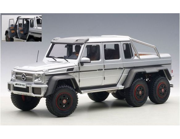 Auto Art / Gateway AA76301 MERCEDES G63 AMG 6x6 2013 SILVER 1:18 Modellino