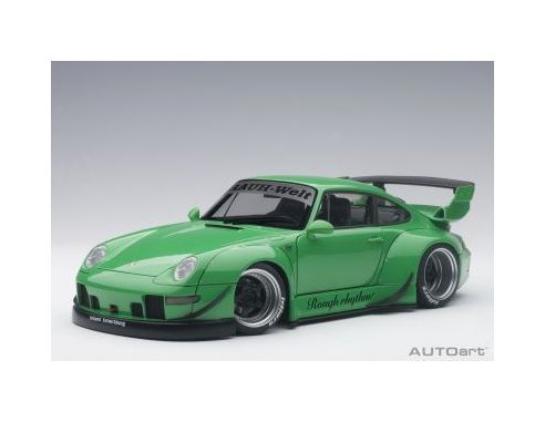 Auto Art / Gateway AA78151 RWB 993 GREEN WITH GREY WHEELS 1:18 Modellino