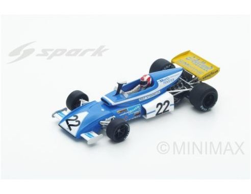 Spark Model S3383 MARCH 721 R.STOMMELEN 1972 N.22 RETIRED GERMAN GP 1:43 Modellino