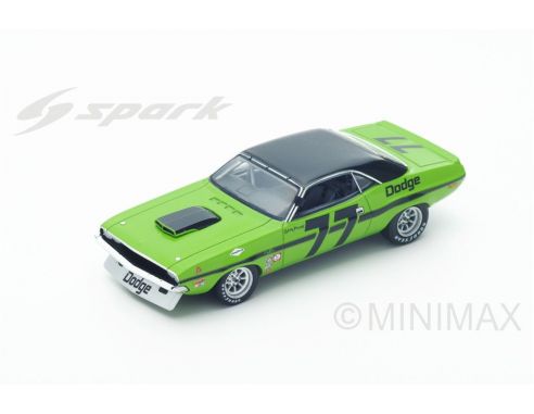 Spark Model S3609 DODGE CHALLENGER N.77 5th TRANS AM MID OHIO SAM POSEY 1:43 Modellino