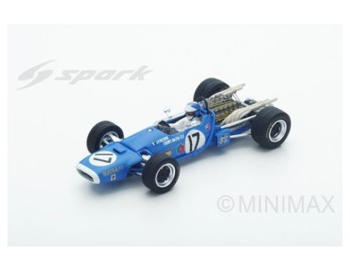 Spark Model S4357 MATRA MS11 JEAN-PIERRE BELTOISE 1968 N.17 2nd DUTCH GP 1:43 Modellino