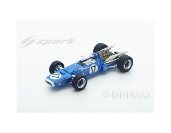 Spark Model S4357 MATRA MS11 JEAN-PIERRE BELTOISE 1968 N.17 2nd DUTCH GP 1:43 Modellino