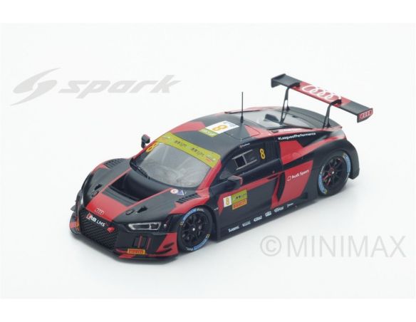 Spark Model S43MC16 AUDI R8 N.8 WINNER MACAU GT WORLD CUP 2016 L.VANTHOOR 1:43 Modellino
