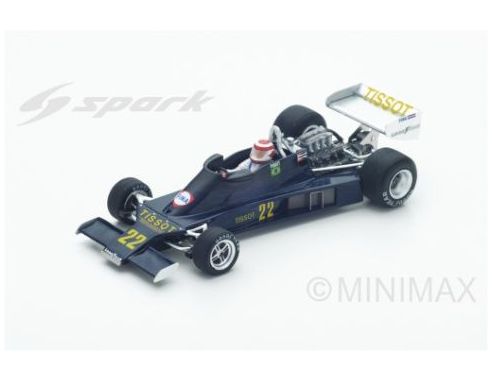 Spark Model S4815 ENSIGN N177 NELSON PIQUET 1978 N.22 RETIRED GERMAN GP 1:43 Modellino